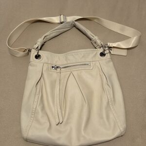 Coach 13411 Parker Cream Leather Shoulder Bag